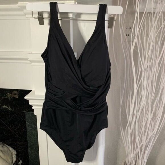 Lands End Slender suit black tummy control Black - Picture 6 of 7